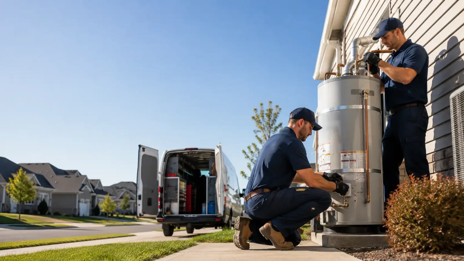 Water Heater Installation in Oriska, ND